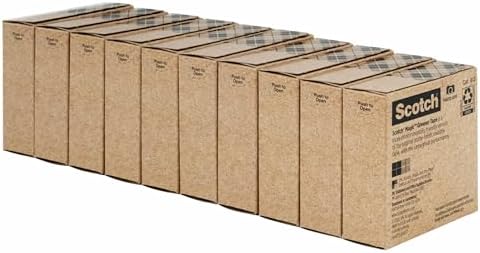 Scotch Magic Greener Tape, 0.75 in .x 900 in., 10 Rolls