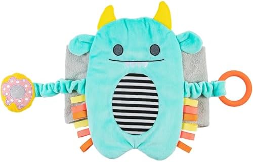 Dr. Brown's Gripebelt Heated Belly Band, Soothe Baby's Tummy with Gentle Warmth and Compression, Monster, 3m+, Blue