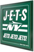 YouTheFan NFL New York Jets Slogan Series 3D Wall Art