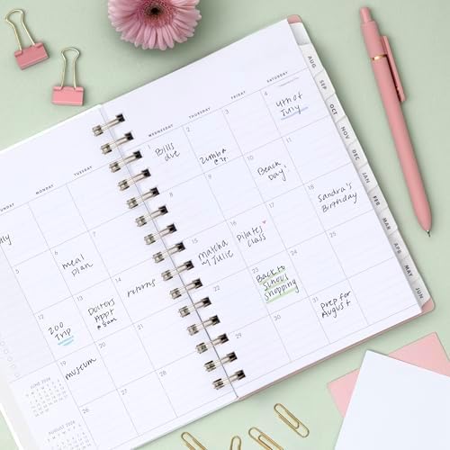 Blue Sky 2026-2027 Weekly & Monthly Academic Planner, 5"x8", Bengala