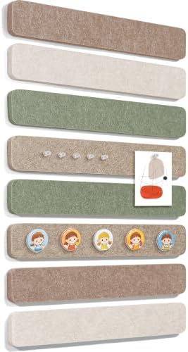 Mini Cork Board Strips for Walls, Small Corkboards for Wall