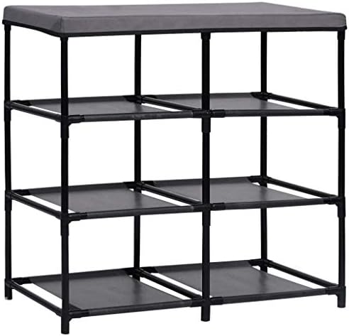6-Drawer Storage Cabinet Organizer with Steel Frame and Fabric Drawers, Lightweight Minimalist Closet Dresser for Bedroom, Living Room, Hallway, Grey