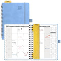 POPRUN 2026-2027 Monthly Planner, 6.5" x 8.5" Agenda, 18 Month Calendar