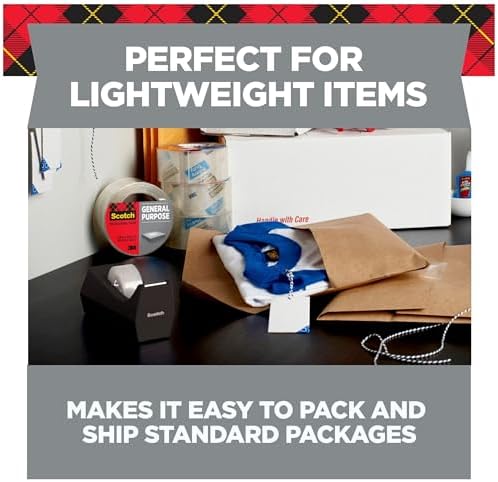 Scotch Shipping Packaging Tape, 1.88" x 109 yd, 6 Rolls