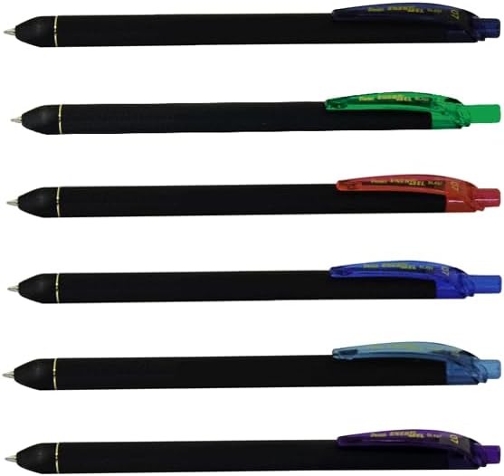 Pentel EnerGel Kuro Liquid Gel Pen, (0.7mm) Medium line, Navy Blue Ink, 12 Pack (BL437R1-CA)