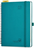 POPRUN Weekly Planner 2026-2027, 6.75" x 8.75" Academic Year Calendar Book