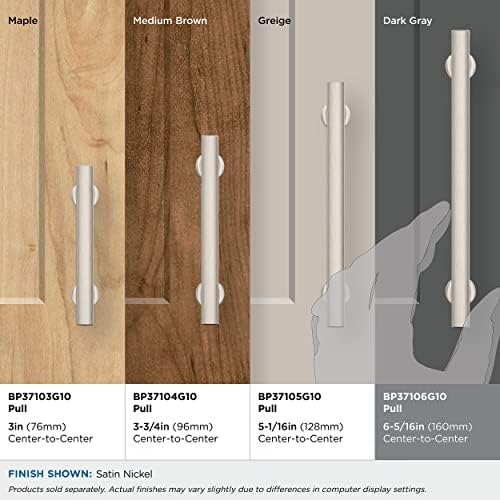 Amerock 6-5/16" Everett Satin Nickel Drawer Pull