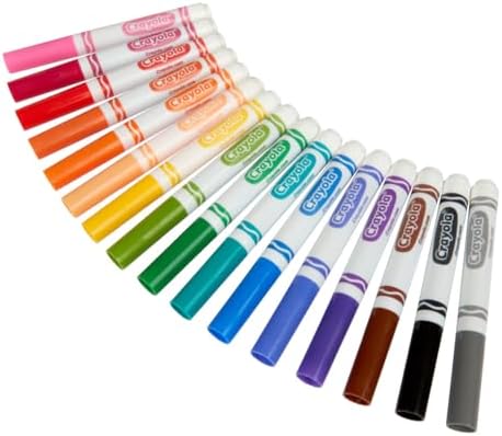 Crayola Broad Line Markers Classpack (256 Ct), Bulk Markers for Kids, Art Supplies for School, Classroom Must Haves, Preschool & Kindergarten Supplies