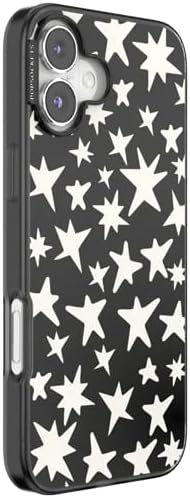PopSockets iPhone 16 Phone Case with MagSafe- Starstruck | Magnetic, Wireless Charging, Camera & Drop Protection, Electronic Accessories, For iPad/Kindle/iPhone/Android