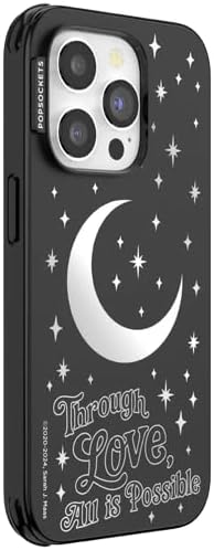 PopSockets iPhone 14 Pro Phone Case with MagSafe- All is Possible | Magnetic, Wireless Charging, Camera & Drop Protection, Acotar, Throne, Glass, Sarah, Bookish
