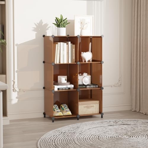 AWTATOS Closet Organizer, 6 Cube Storage Organizer, Closet Storage Shelves