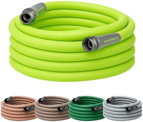 Flexzilla Garden Hose 5/8 in. x 50 ft., Lightweight All-Weather Water Hose, Durable and Flexible, Leak-Free Connections