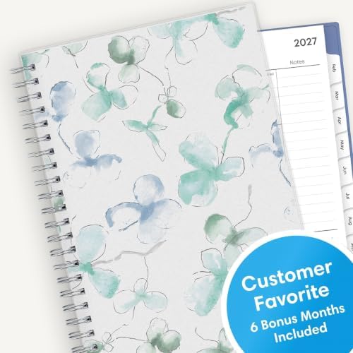 Blue Sky 2027 Weekly & Monthly Planner Calendar, 5"x8", Lindley