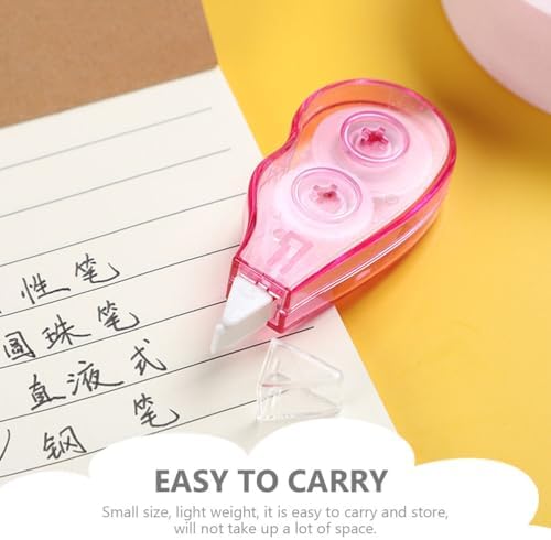 VILLCASE 24Pcs Correction Tape Set 12M Long Mini Correction Tapes for Students and Office Use Tape with as Resin Material Portable Dispenser