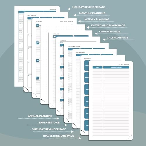 Planner 2026-2027 Daily Daily Weekly and Monthly,6.5"x3.75"