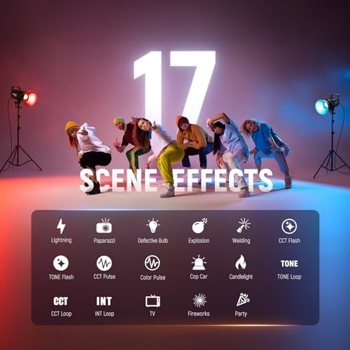 NEEWER FS300C 300W RGB LED Video Light with App/2.4G Control