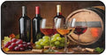 Red Wine Winery Barrels Kitchen Rug Floor Comfort Mats Bath Rugs Entryway Welcome Non Slip Area Rug for Bedroom Living Room Doormats Home Decor 39" X 20"