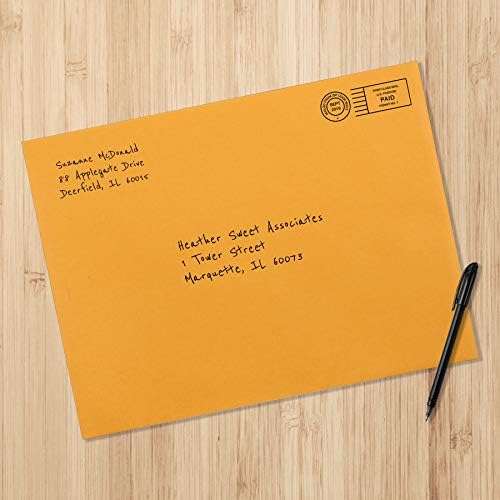 Amazon Basics Clasp Kraft Envelopes for Documents, Gummed Mailing, 10" x 13", 100-Pack