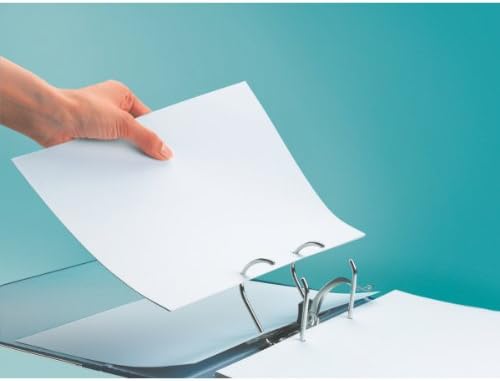 Leitz 2-Ring 2-Inch Premium Linen Textured A4 Sized European Binder, Orange (1015-OR)