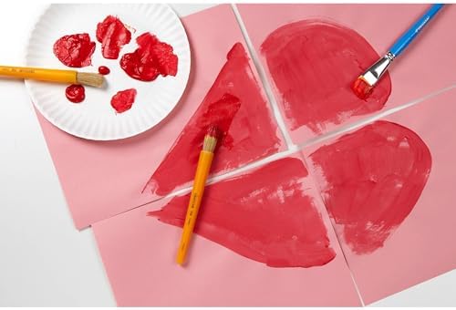 Crayola Premier Tempera Paint For Kids - Red (16oz), Kids Classroom Supplies, Great For Arts & Crafts, Non Toxic, Easy Squeeze Bottle