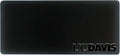 University of California - Davis Alumni Desk Mat, Durable Office Supplies, Non-Slip Base, Responsive Desk Pad with Smooth Surface, Black
