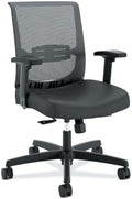 HON Convergence Ergonomic Office Chair, Office Desk Computer Chair, Black