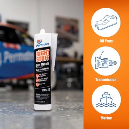 Permatex 33694-6PK The Right Stuff Gasket Maker, 10.1 oz. (Pack of 6)