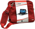 Navitech Red Graphics Tablet Case/Bag Compatible With HUIXIANG LCD Writing Tablet 9.7 Inch