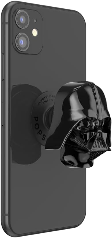 PopSockets Adhesive Phone Grip, Holder- Darth Vader | Secure Comfortable Hold, Anti-Drop, Kickstand, Star Wars, Grogu, Electronic Accessories, For iPad/Kindle/iPhone/Android