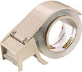 3M Scotch Box Sealing Tape Hand Dispenser H122, Gray, for 2" Tape