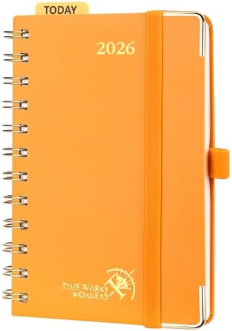 POPRUN Pocket Calendar 2027,4" x 6.25" Small Weekly Planner