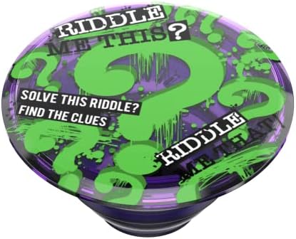 PopSockets Adhesive Phone Grip, Holder, Phone Stand, Batman - Riddler