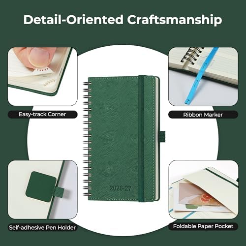 Planner 2026-2027 Daily Daily Weekly and Monthly,6.5"x3.75"