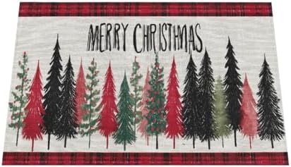 Placemats 12x18 Inch Washable Linen Place Mats Cloth Tables Mats