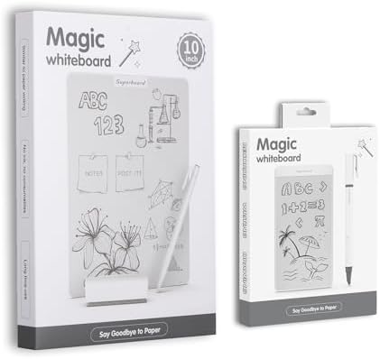 Parent-Child Gift 10+5.5 Inch Magnetic Dry Eraser White Board