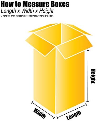 TOP PACK SUPPLY 6x6x60 Tall Corrugated Boxes, Tall, 6L x 6W x 60H, Pack of 15 | Shipping, Packaging, Moving, Storage Box for Home or Business, Strong Wholesale Bulk Boxes