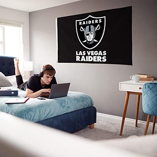 NFL Rico Industries Standard 3' x 5' Banner Flag Single Sided - Indoor or Outdoor - Home Décor