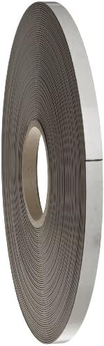 Master Magnetics Flexible Magnetic Tape - Magnet Strips with Strong Adhesive Backing for Walls, Boards, Signs, and More - 0.0625" Thick - 0.5" W - 100 Ft - 1 Roll