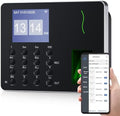 NGTeco APP Time Clock for Small Business, Fingerprint & PIN, Auto Report
