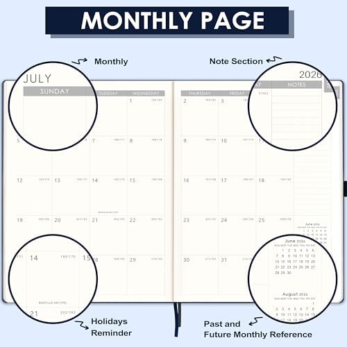 Planner 2026-2027 - Weekly and Monthly Planner, Academic Planner 2026-2027