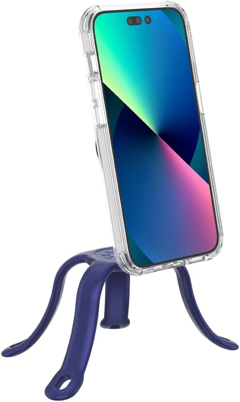 PopSockets Flexible Phone Mount & Stand- French Navy | Flex Mount & Tripod, Content Creators, Hands-Free, Navy, Blue, Dark, Electronic Accessories, For iPad/Kindle/iPhone/Android