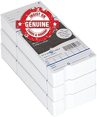 Pyramid Time Systems - Authentic Time Cards (42415PK3) - 300 Cards