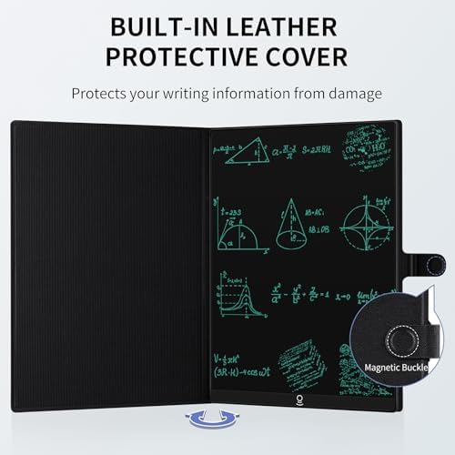 LCD Writing Tablet for Adults: 11.5 inch Full Screen with PU Leather Case