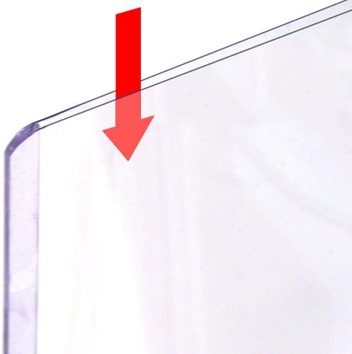 StoreSMART - Rigid Print Protectors 10-Pack - 4" x 6" - Top Loaders - HPP4X6-10