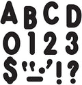 TREND Black 7-Inch Billboard Uppercase (EN/SP) Ready Letters, Bulletin Board Decor, 7-Inch, 105 Pieces