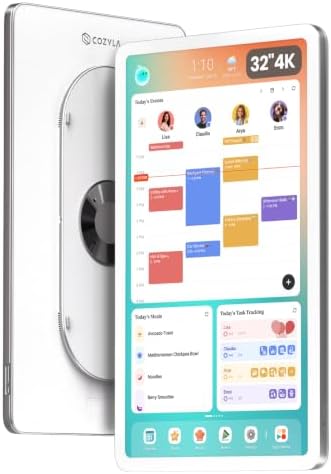 Cozyla Calendar Plus 3: 32"4K Smart Digital Calendar with Google Play Store
