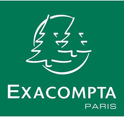 Exacompta Fasteners for Punched Documents - Green, Pack 250