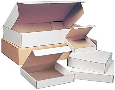Top Pack Supply Deluxe Literature Mailers, 12 1/8" x 9 1/4" x 2", White (Pack of 50)