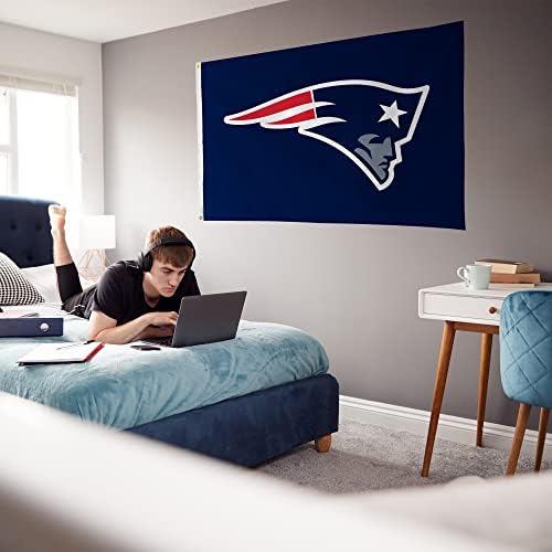 NFL Rico Industries Standard 3' x 5' Banner Flag Single Sided - Indoor or Outdoor - Home Décor