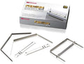 Officemate Premium Prong Fasteners, Complete Set, 2-Inch Capacity, 2.75-Inch Base, Box of 50 (99711)